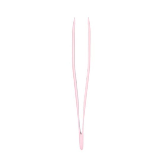 Pęseta do brwi STALEKS BEAUTY & CARE / 11 TYP 5 / różowa