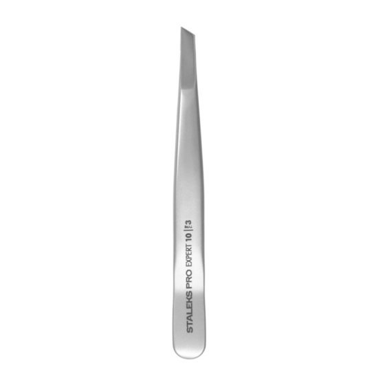 Пинцет для бровей STALEKS PRO EXPERT / 10 TYPE 3
