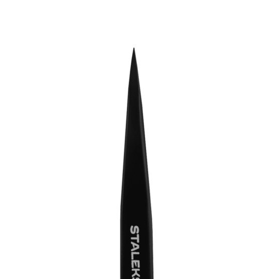 Eyebrow tweezers STALEKS PRO EXPERT / 11 TYPE 5 / black