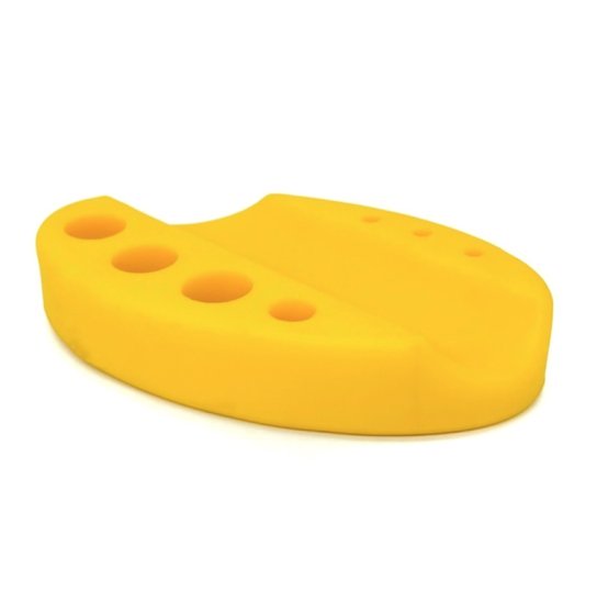 Silicone stand for caps, pigments, ink / yellow