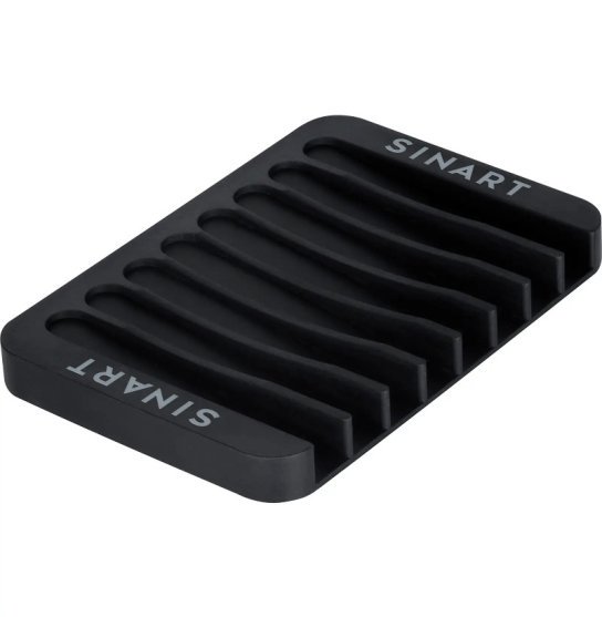 Подставка силиконовая для кисточек Sinart / Silicone Multi Tool-Holder Black / черная