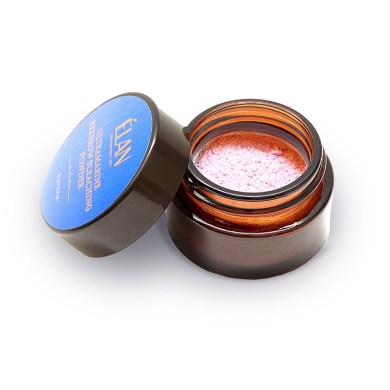 Пудра для осветления бровей ELAN ультрамариновая / баночка, 10 г (NEW FORMULA)