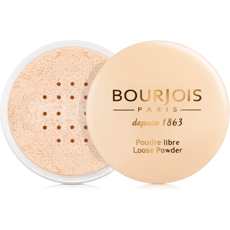 Пудра рассыпчатая для лица Bourjois / Poudre Libre Loose Powder / 01 Peach, 32 г
