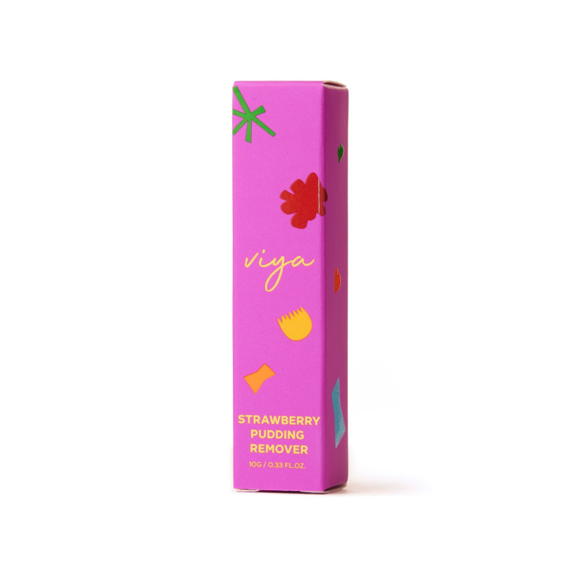 Ремувер для ресниц Viya - Pudding Remover - STRAWBERRY, 10 г (туба)