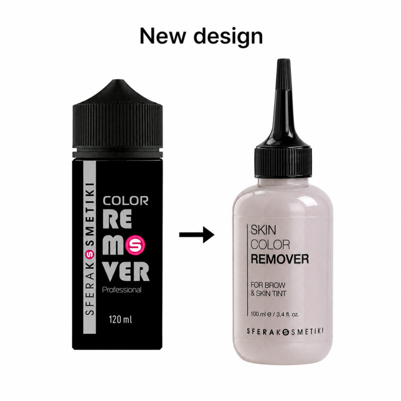 Remover do usuwania farby ze skóry Sferakosmetiki - Skin Color Remover, 100 ml