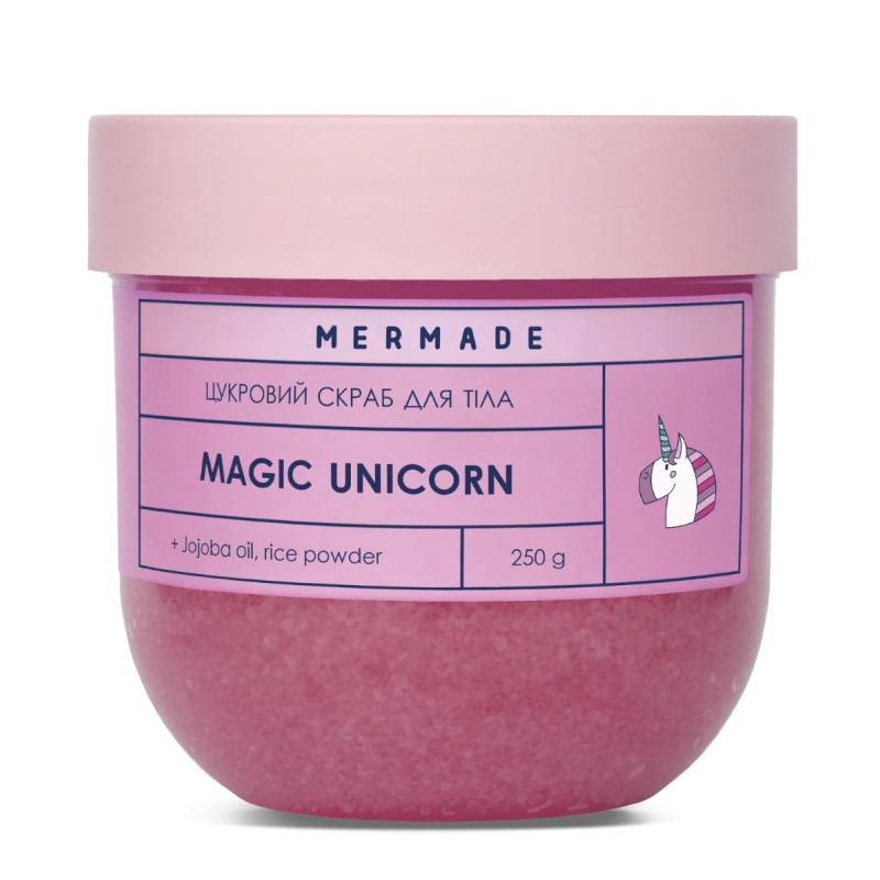 Сахарный скраб для тела MERMADE / Magic Unicorn, 250 г