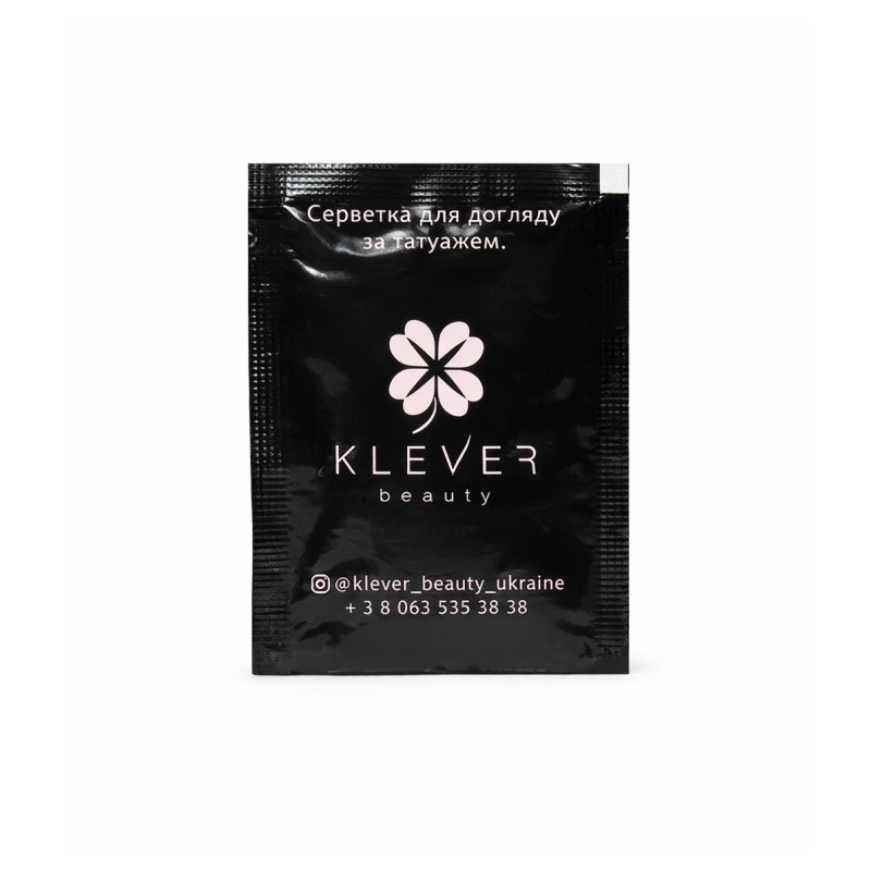 Klever Beauty Tattoo Care Napkin, 1 pc