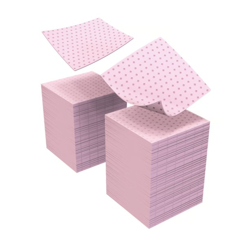Lint-free wipes STALEKS PRO EXPERT - Nail Wipes - perforated, 400 pcs (WE-400)