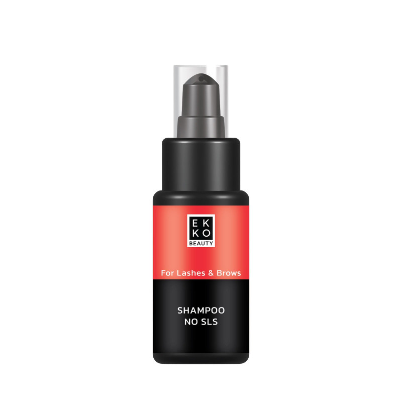 Шампунь для бровей и ресниц Ekko Beauty / Shampoo No SLS, 50 мл