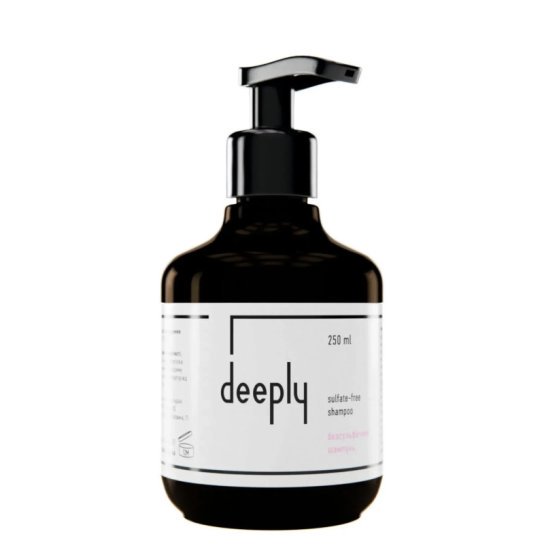 Шампунь для волос Deeply бессульфатный - Sulfate-Free Shampoo, 250 мл