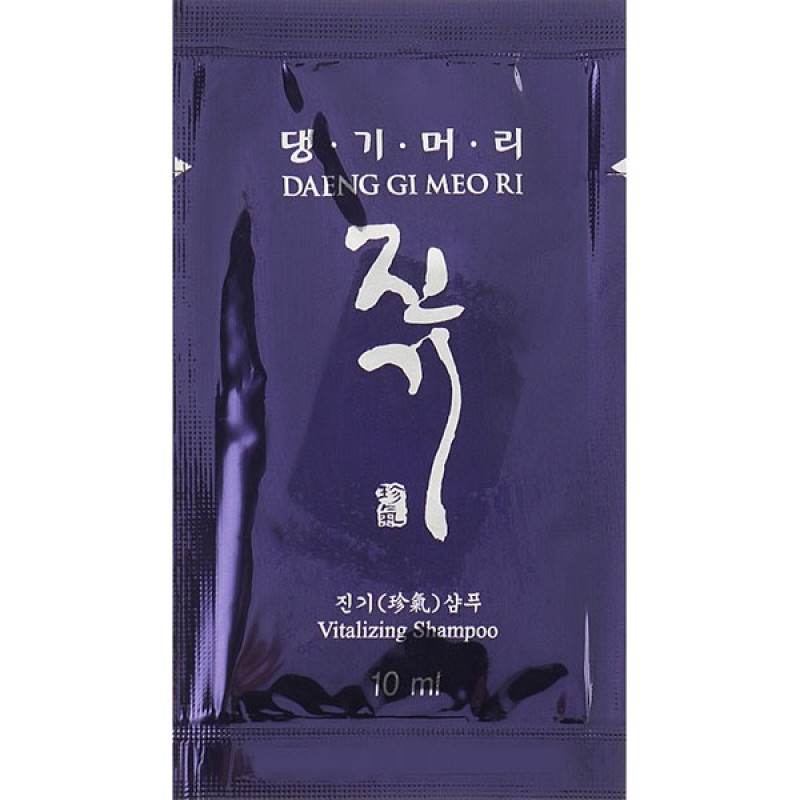 Шампунь для волосся, що зміцнює DAENG GI MEO RI Vitalizing Shampoo, 7 мл (пробник)