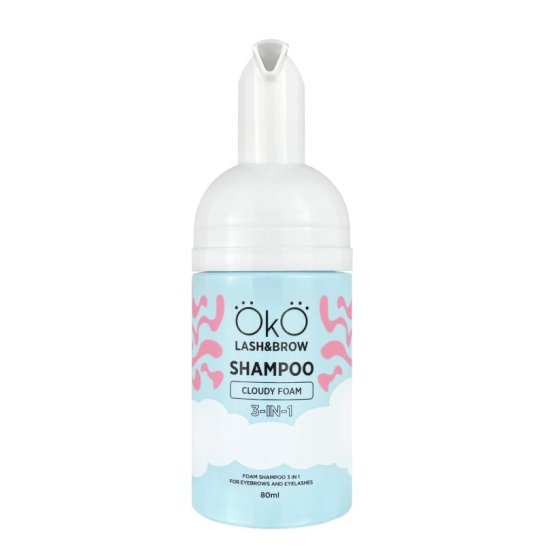 Szampon w piance do brwi i rzęs OKO, 80 ml
