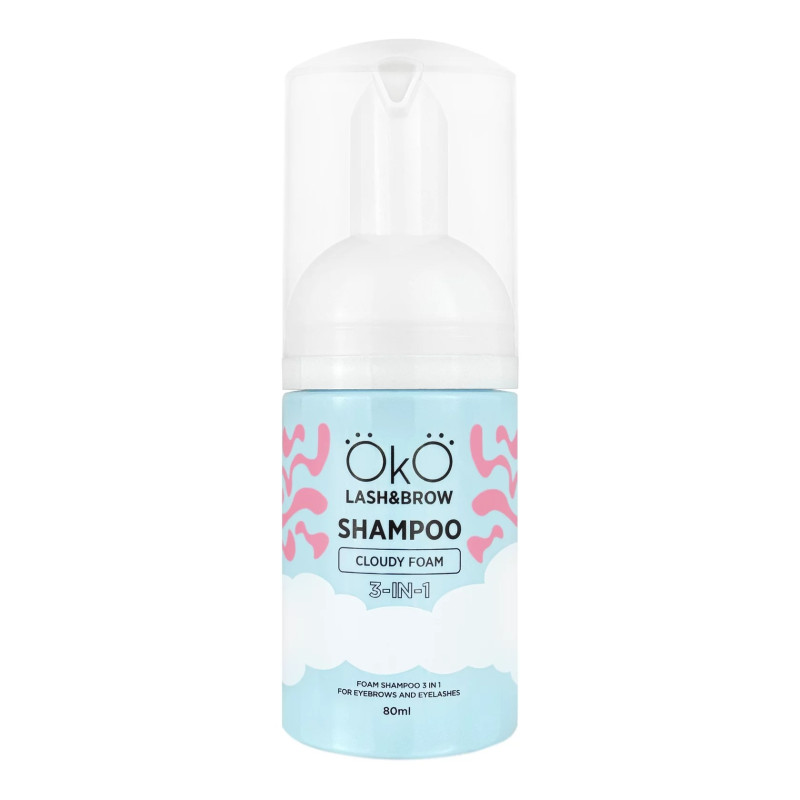 Szampon w piance do brwi i rzęs OKO, 80 ml