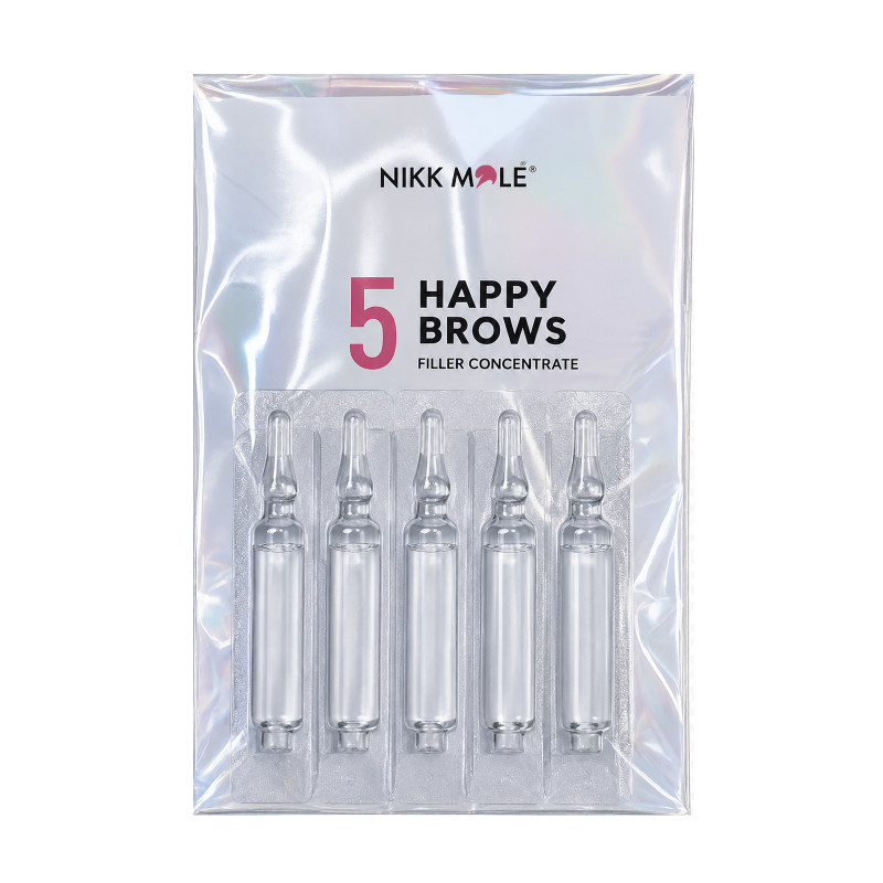 Счастье для бровей Nikk Mole - Happy Brows Filler Concentrate | 5 ампул*3 мл