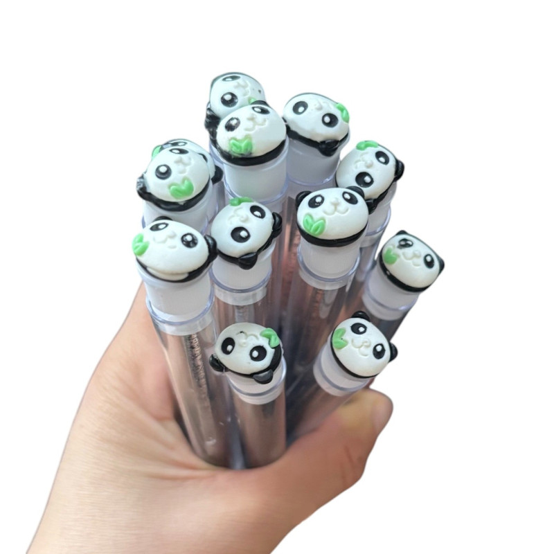 Szczoteczka do rzęs w opakowaniu indywidualnym - PANDA, 1 sztuka w tubce