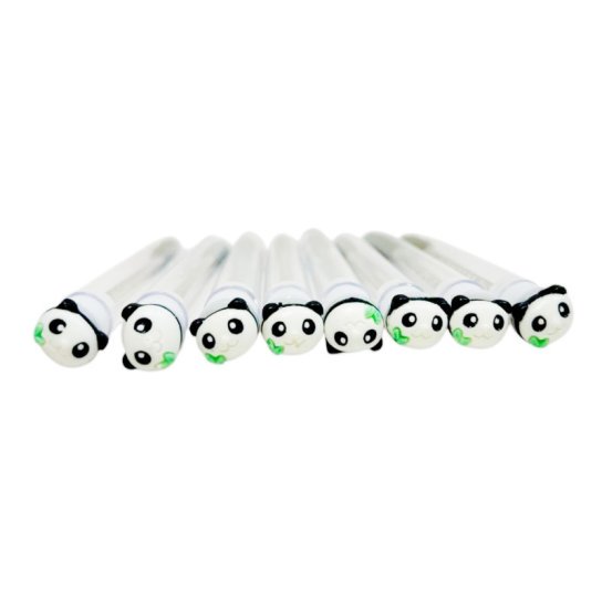 Szczoteczka do rzęs w opakowaniu indywidualnym - PANDA, 1 sztuka w tubce