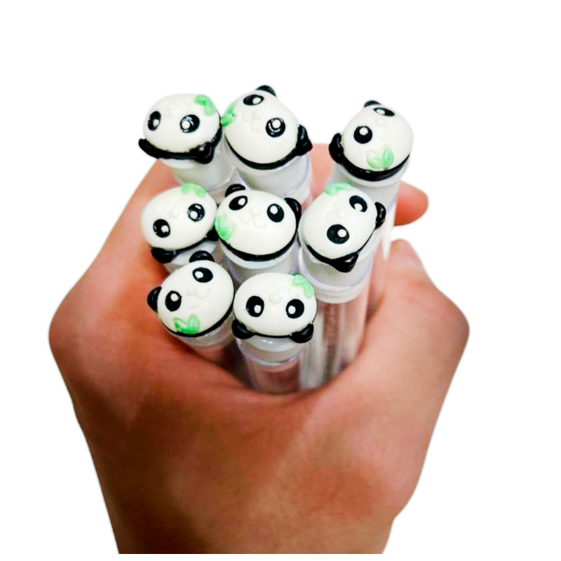 Szczoteczka do rzęs w opakowaniu indywidualnym - PANDA, 1 sztuka w tubce