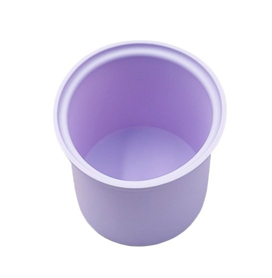Miska silikonowa do mini topielnika do wosku, wymienna na 200 ml / fioletowa, 1 szt.