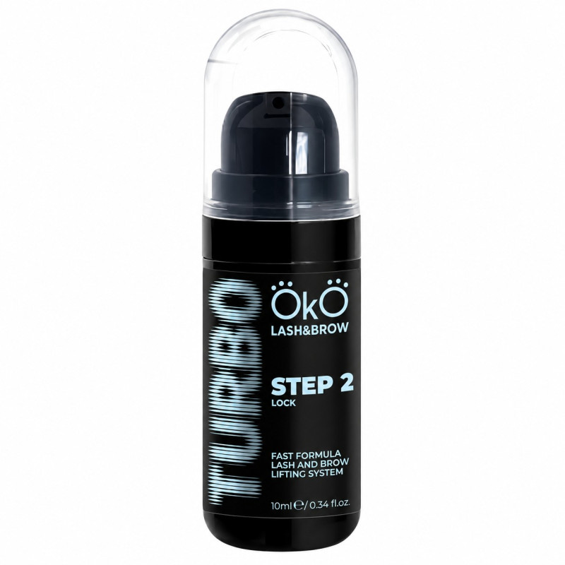Preparat do laminacji rzęs i brwi OKO - TURBO - STEP 2 LOCK (słoiczek, 10 ml)