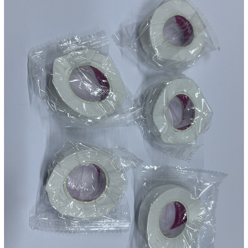 Eyelash Extension Tape - White Japanese, 9 Meters - MARKDOWN (Wrinkled)