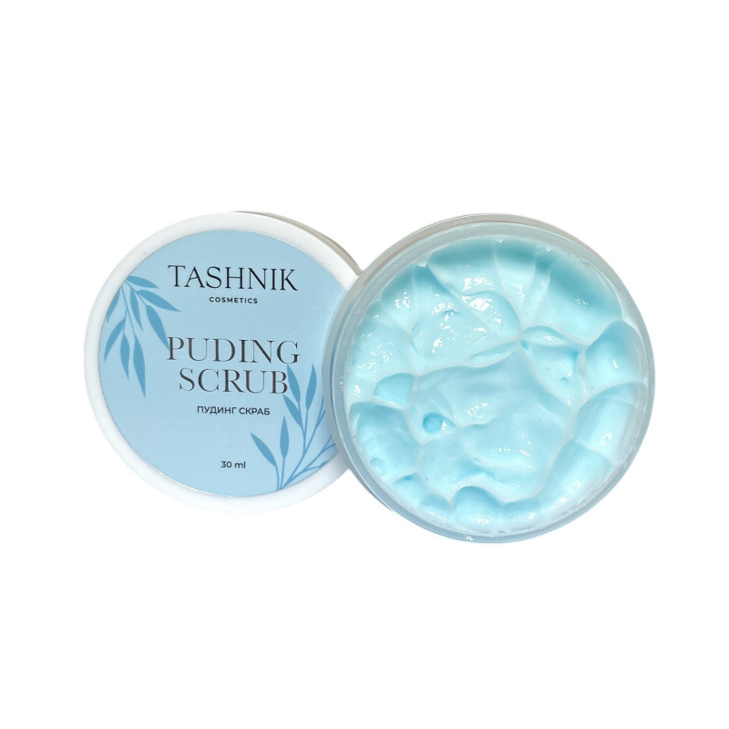 Peeling do brwi i twarzy Tashnik / PUDING SCRUB, 30 ml - WYPRZEDAŻ (termin ważności 08.26)