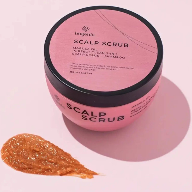 Скраб для кожи головы Bogenia / Scalp Skrub MARULA Oil (BG403 №006), 250 мл