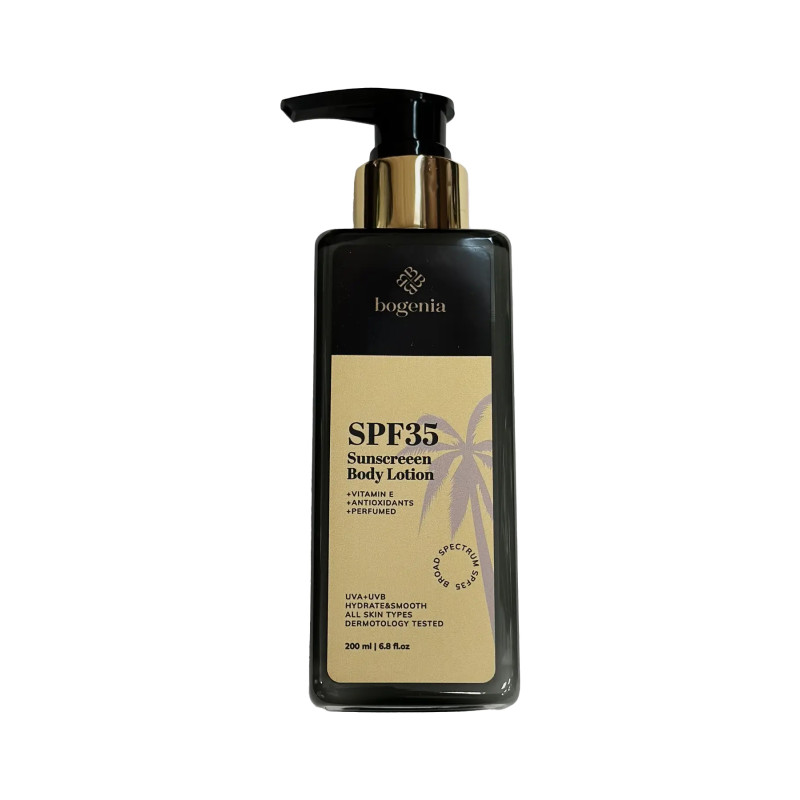 Balsam do ciała z filtrem przeciwsłonecznym Bogenia / Sunsceen Body Lotion SPF35 (BG426-001), 200 ml