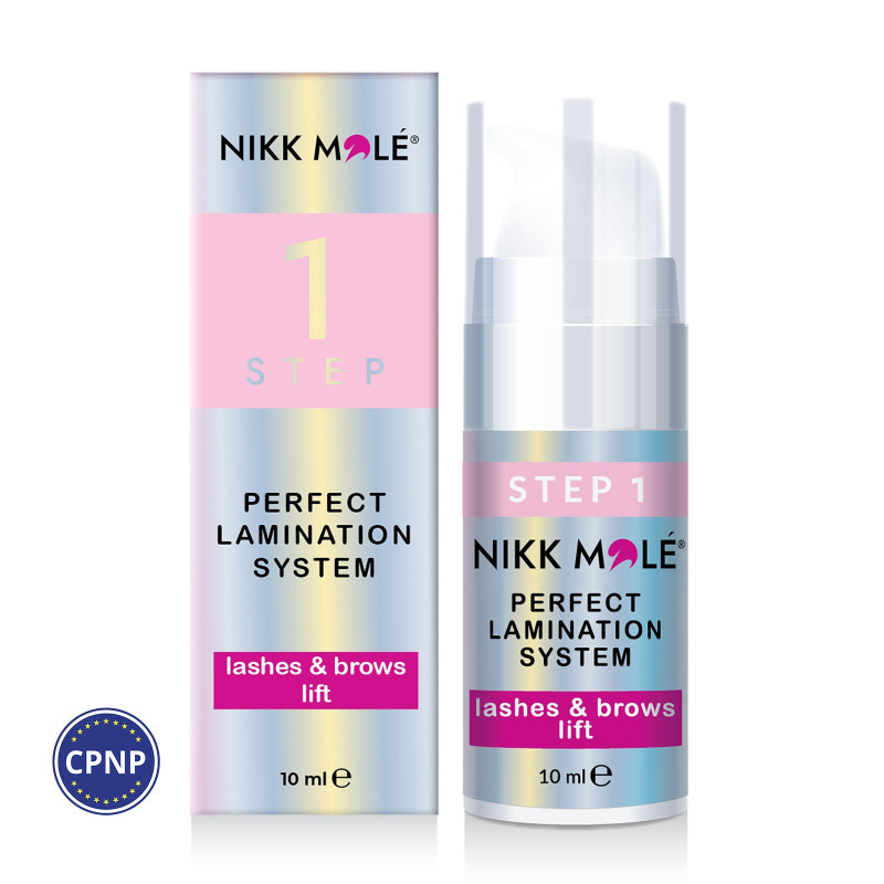 Состав для ламинирования бровей и ресниц Nikk Mole Perfect lamination STEP №1, 10 мл