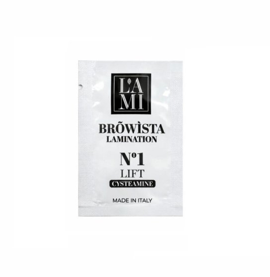 Склад для ламінування вій та брів Lami Lashes - Browista Lamination №1 Lift, 2 мл (саше)