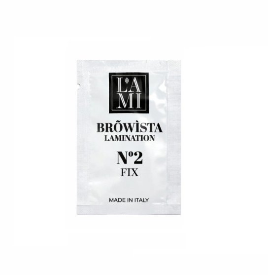 Склад для ламінування вій та брів Lami Lashes - Browista Lamination №2 Fix, 2 мл (саше)