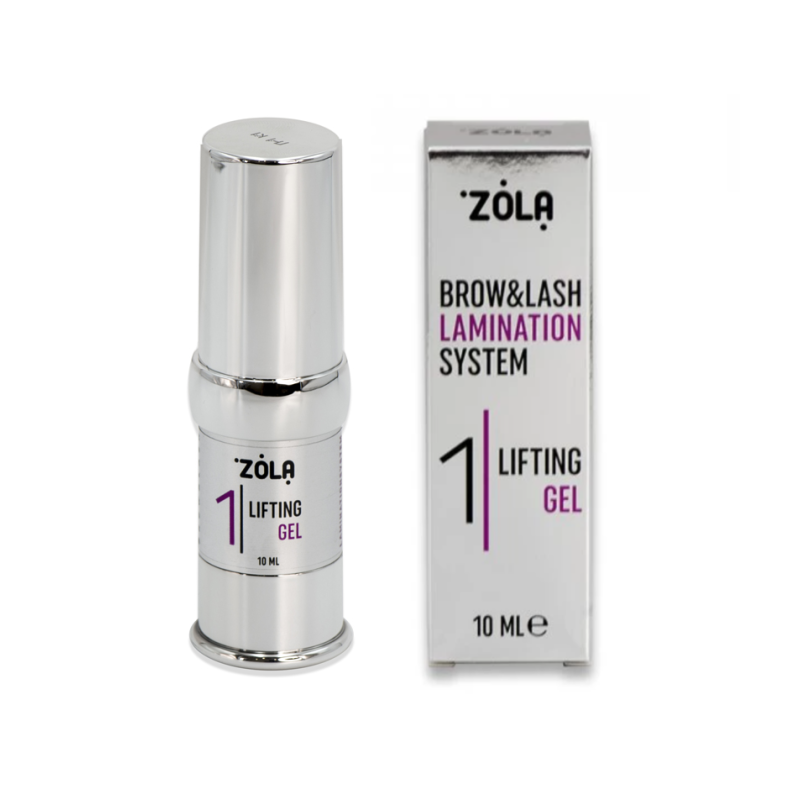 Skład laminacji ZOLA - 01 Żel liftingujący - SZARY słoik, 10 ml