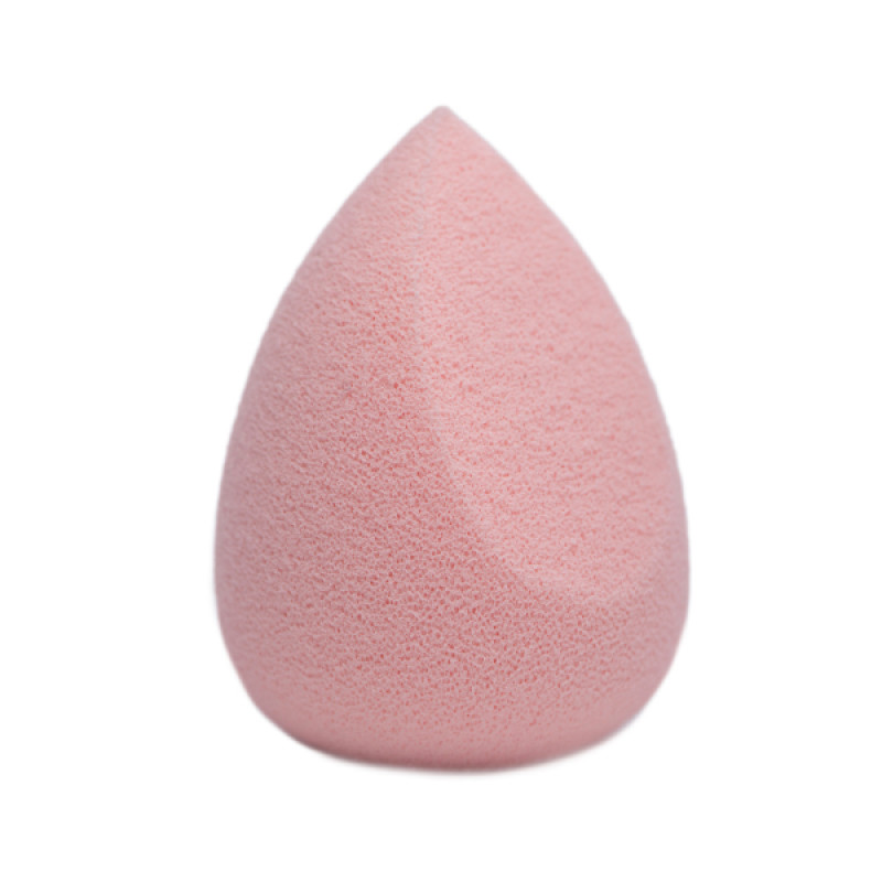 Gąbka do makijażu super soft ZOLA / różowa fazowana