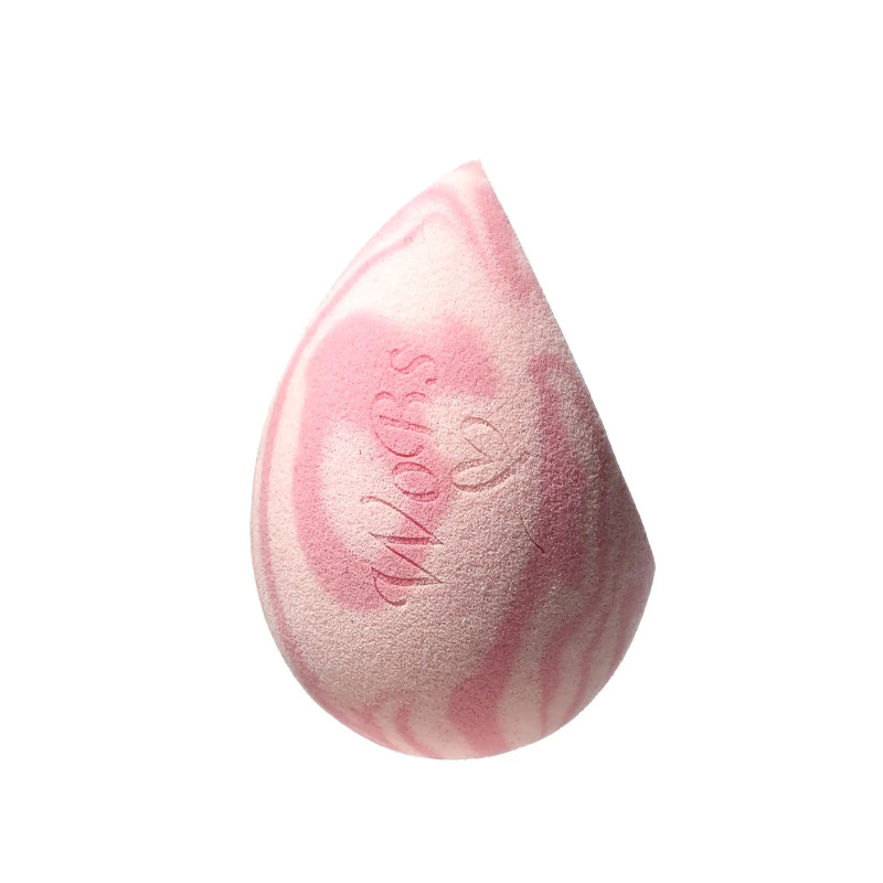 Makeup sponge WoBs / pink-white (WS06) drop with bevel