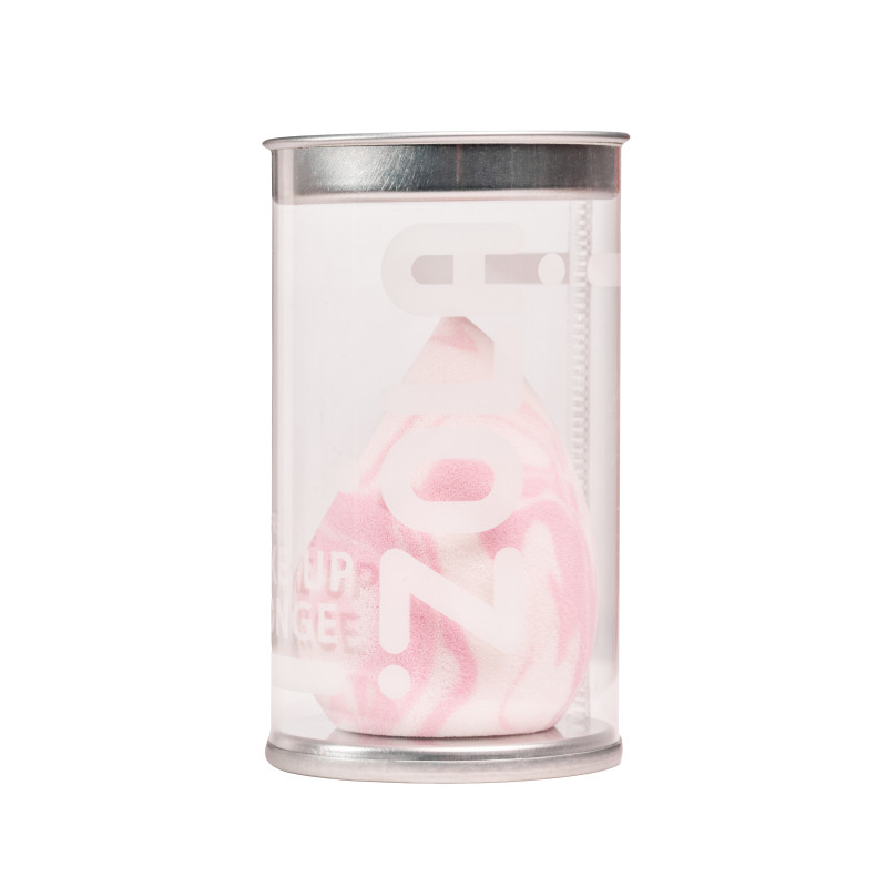 Super miękka gąbka do makijażu ZOLA - Super Soft Makeup Sponge - 01 Soft Pink Marble