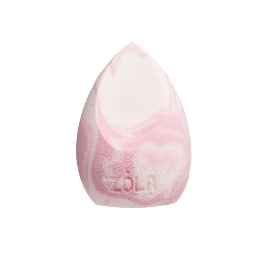 Super miękka gąbka do makijażu ZOLA - Super Soft Makeup Sponge - 01 Soft Pink Marble