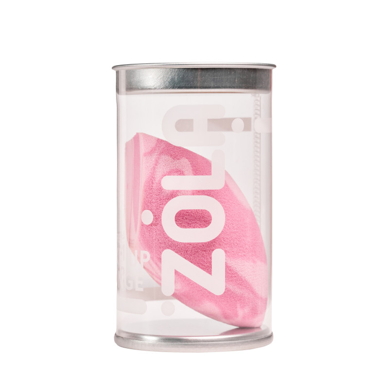 Спонж для макияжа супер мягкий  ZOLA - Super Soft Makeup Sponge - 03 Dusty Pink Marble