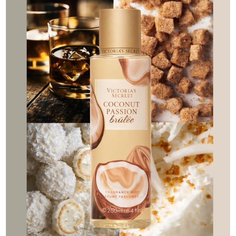 Victoria's Secret Coconut Passion Brulee Perfumed Body Spray (Limited Edition), 250 ml