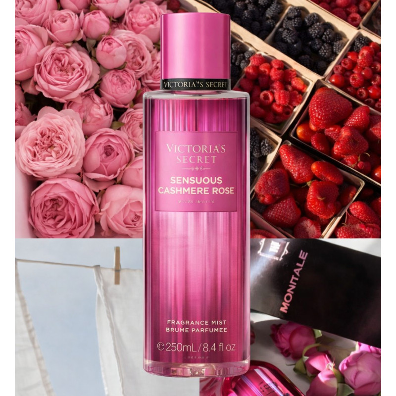 Victoria's Secret Sensuous Cashmere Rose Perfumed Body Mist (Edycja Limitowana), 250 ml
