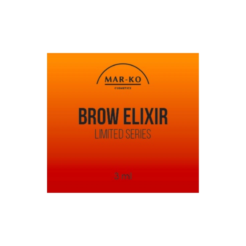 Preparat nawilżający do brwi i twarzy MAR-KO - BROW ELIXIR, 3 ml (saszetka)