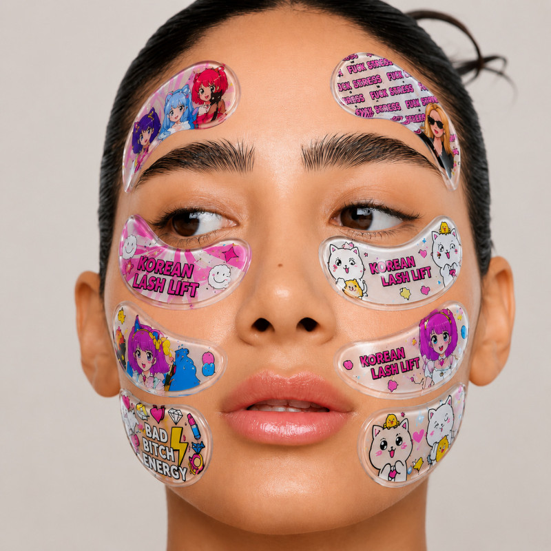 Патчі силіконові клейкі Lami Lashes - Sticky Patches - BAD B*TCH ENERGY