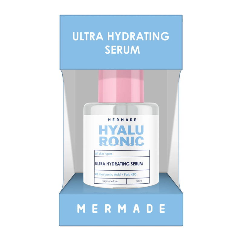 Serum for face moisturizing MERMADE - Hyaluronic - Ultra Hydrating Serum, 30 ml