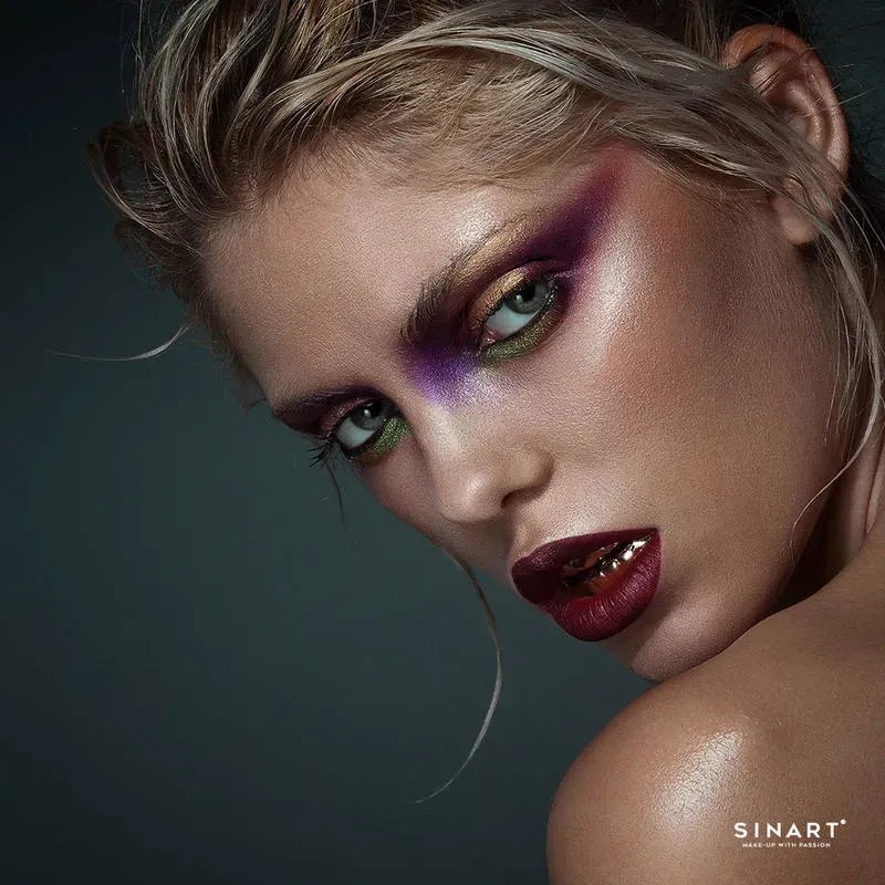 Sinart Loose Eyeshadow - 10 - GREEN BLUE PURPLE