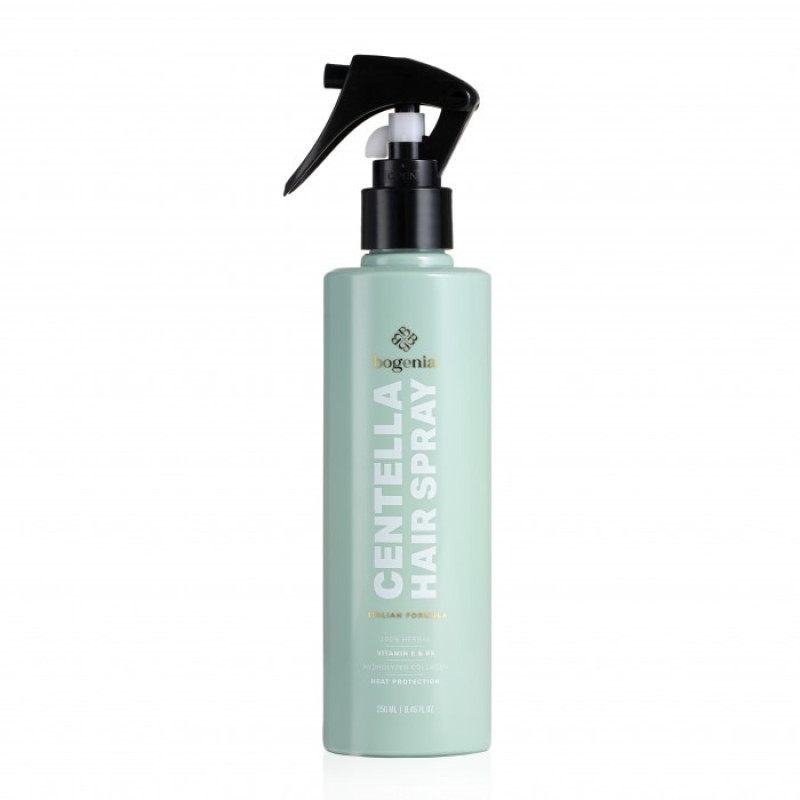 Термозащитный спрей для волос Bogenia - Centella Hair Spray (BG416 №004), 250 мл