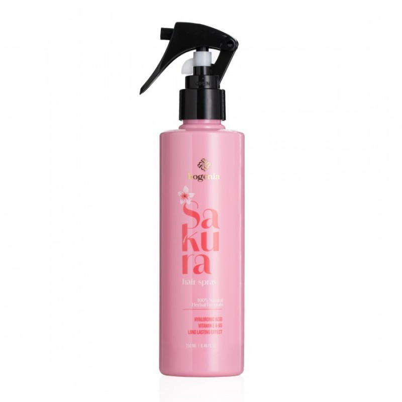 Термозащитный спрей для волос увлажняющий Bogenia - Sakura Hair Spray (BG434 №004), 250 мл