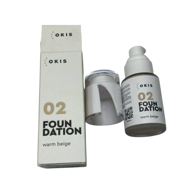 Тональний крем Okis Brow - 02 Warm Beige, 30 мл - УЦЕНКА