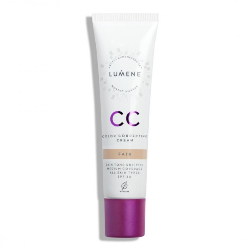 Podkład LUMENE CC CREAM SPF 20 7-IN-1/ FAIR, 30 ml