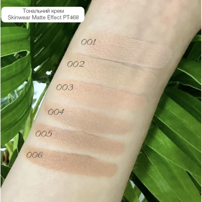 Podkład TopFace / Skinwear - Matte Effect Longstanding (PT468) / 02 - jasny beż, 30 ml