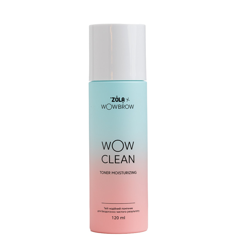Cleansing toner for eyes after lamination ZOLA x WowBrow / wOw Clean, 120 ml