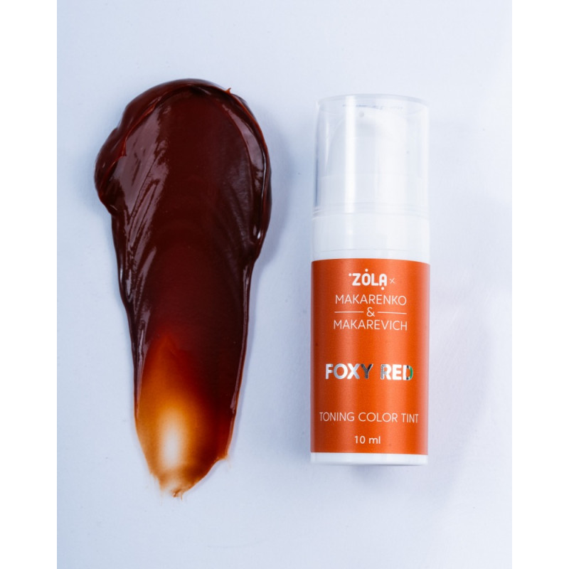 ZOLA x Makarenko x Makarevich Toning Color Tint - Foxy Red, 10 ml