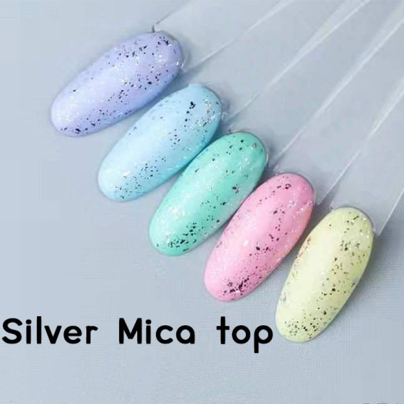 Top without sticky layer Toki Toki / Silver Mica Top, 5 ml